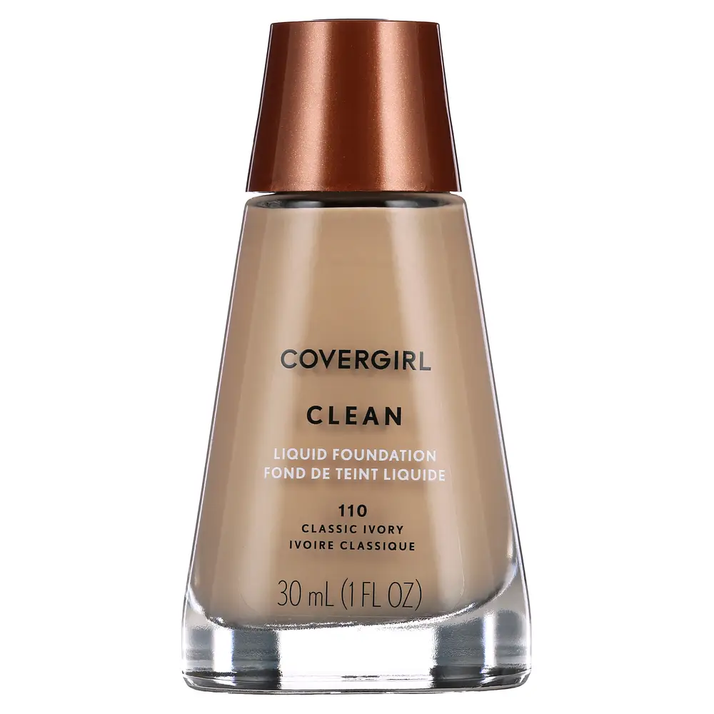 Covergirl Clean Liquid Foundation 110 Classic Ivory