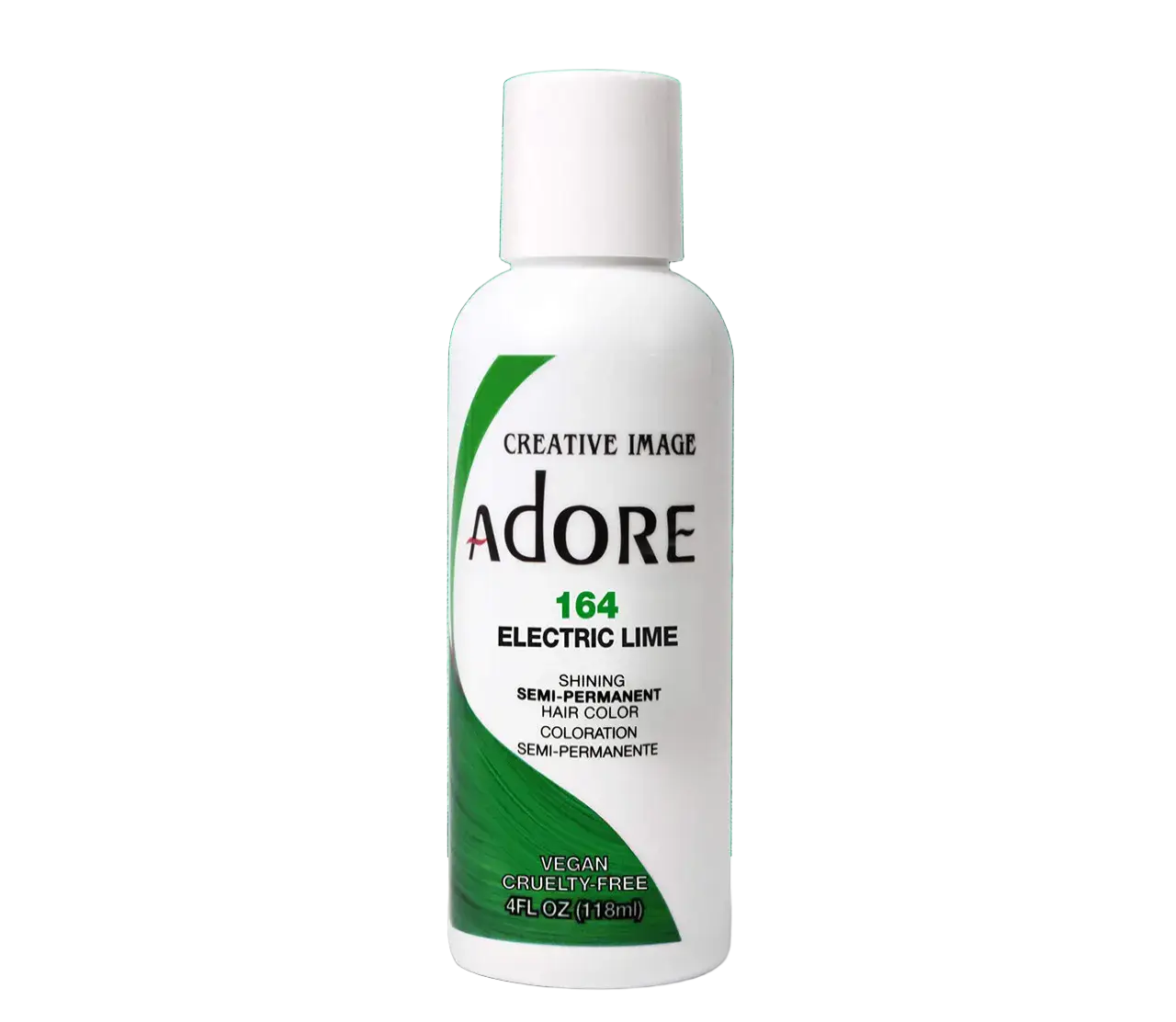 Adore Semi Permanent Hair Color 164 Electric Lime