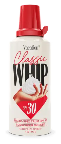 Vacation Classic Whip SPF 30 Sunscreen Mousse