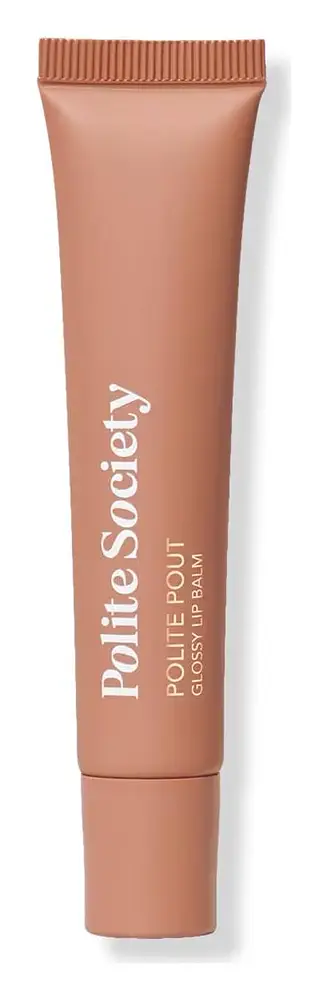 Polite Society Polite Pout Glossy Lip Balm French Caramel
