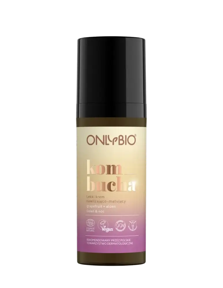OnlyBio Kombucha Lekki Krem Nawilżająco-Matujący