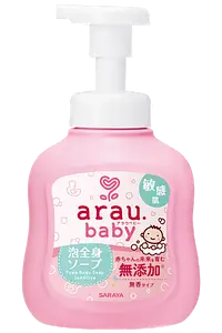Saraya Arau Baby Foam Body Soap Sensitive