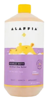 Alaffia Kids Bubble Bath Lemon Lavender