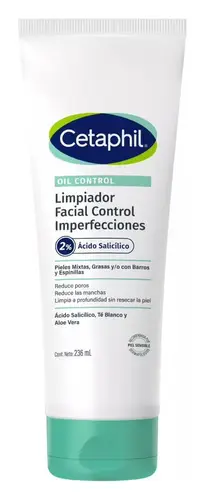 Cetaphil Oil Control Limpiador Facial Control Imperfecciones