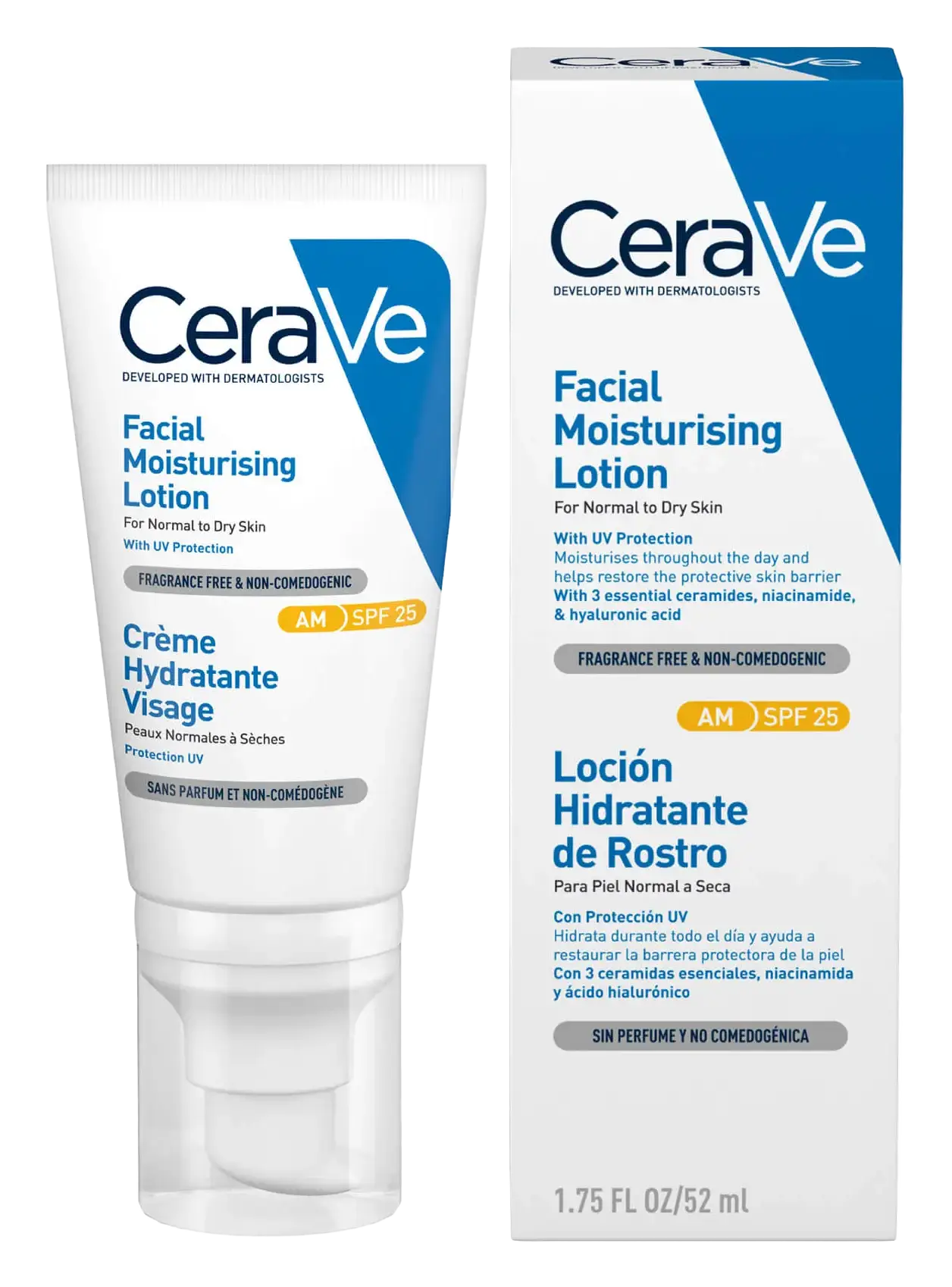 CeraVe AM Facial Moisturising Lotion SPF 25