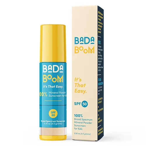 Bada Boom It's That Easy 100% Mineral Powder Sunscreen For Kids SPF 50