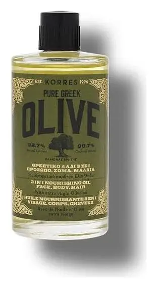 KORRES Pure Greek Olive 3-In-1 Nourishing Oil