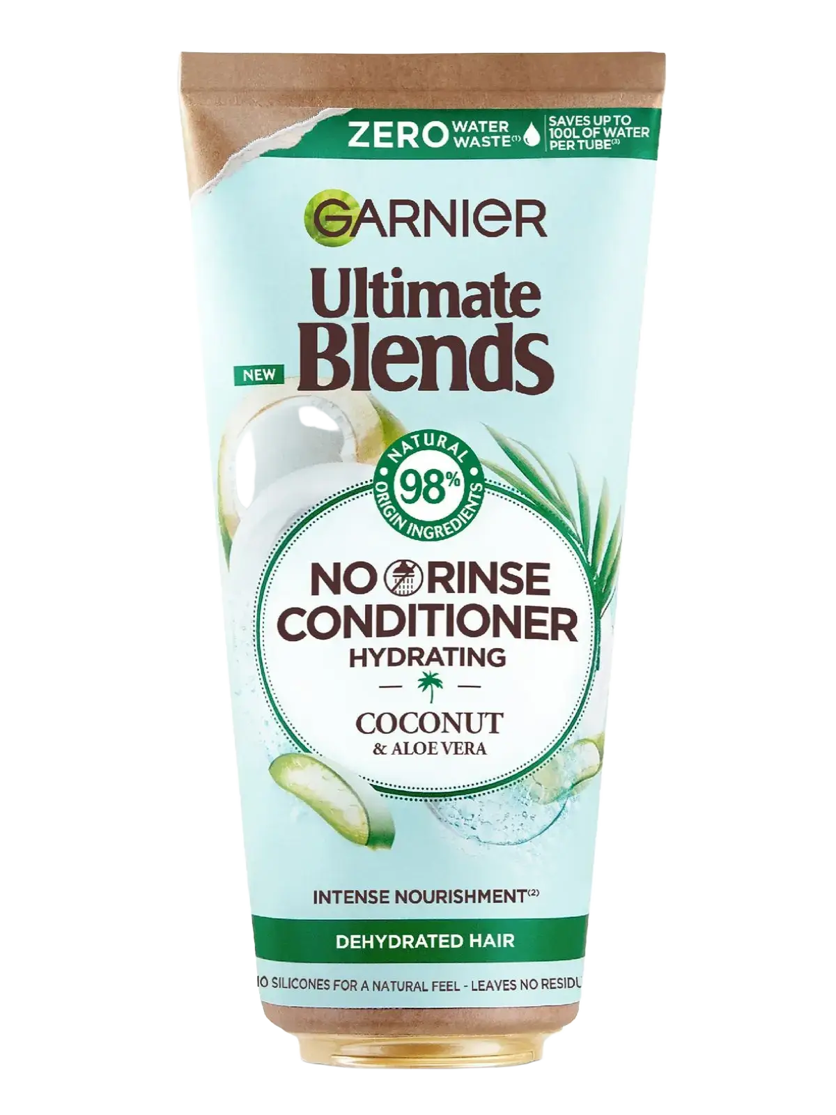 Garnier Ultimate Blends No Rinse Conditioner Hydrating Coconut & Aloe Vera