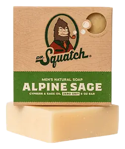 Dr. Squatch Alpine Sage Bar Soap