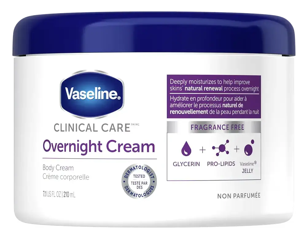 Vaseline Clinical Care Overnight Body Cream Canada