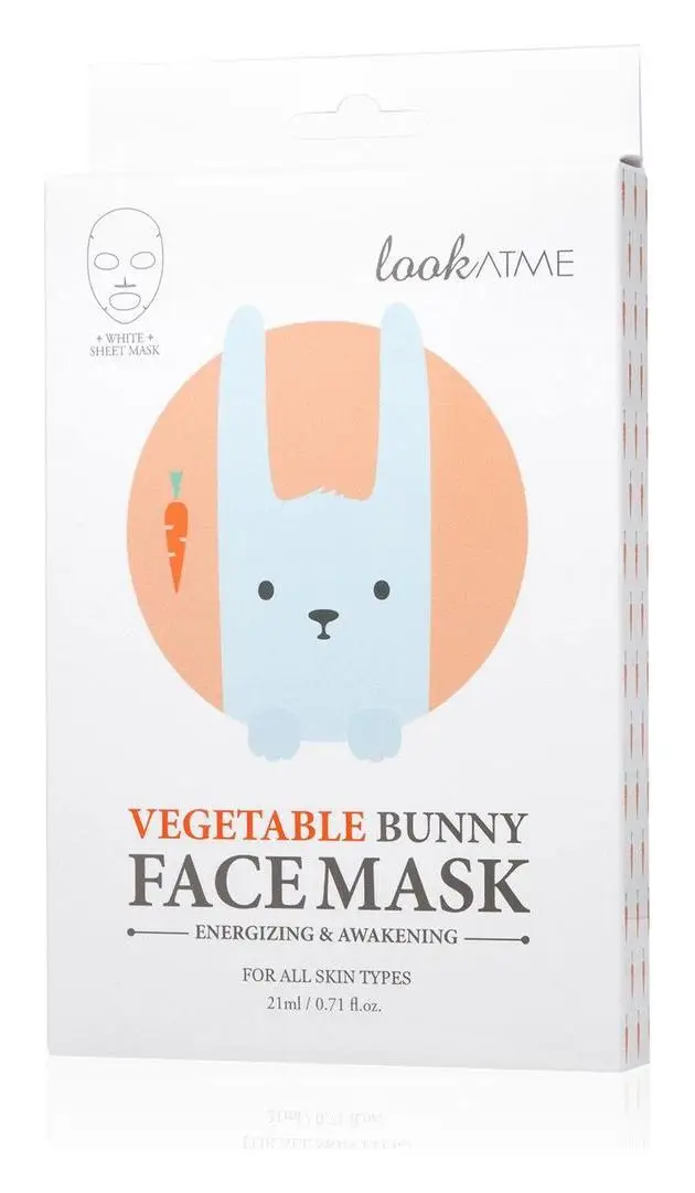 lookATME Face Mask Vegetable Bunny