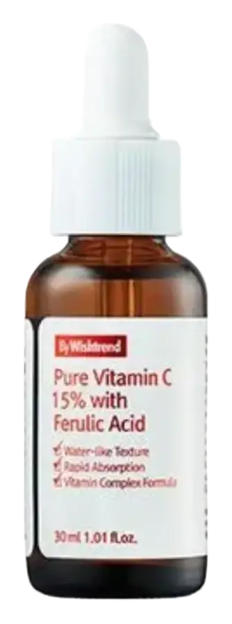 By WishTrend Pure Vitamin C 15% with Ferulic Acid