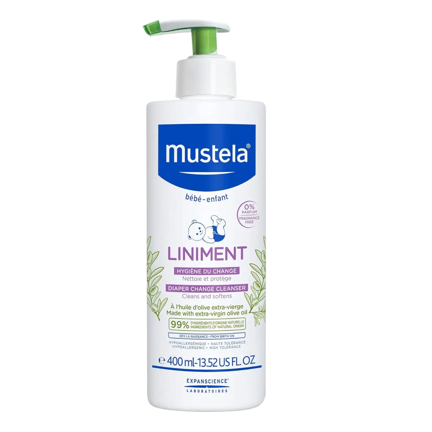 Mustela Liniment Diaper Change Cleanser