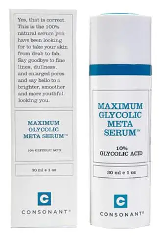 Consonant Skin+Care Maximum Glycolic Meta Serum