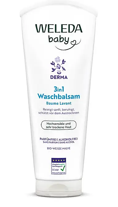 Weleda Baby Derma 3 In 1 Baume Lavant Waschbalsam