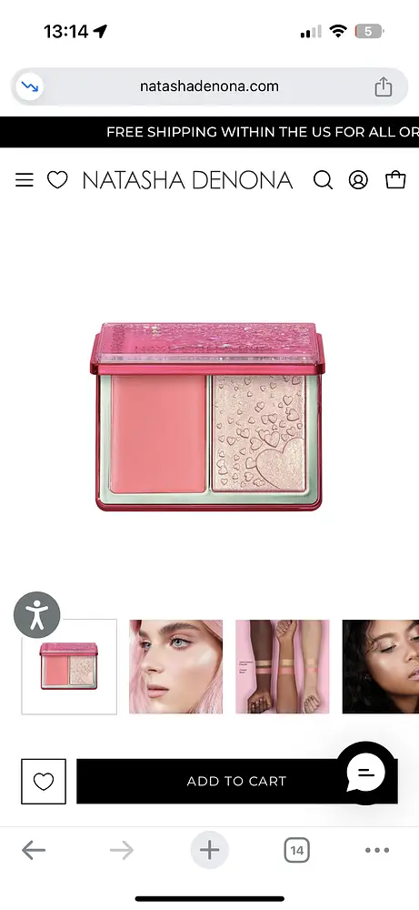 Natasha Denona Love cheek duo