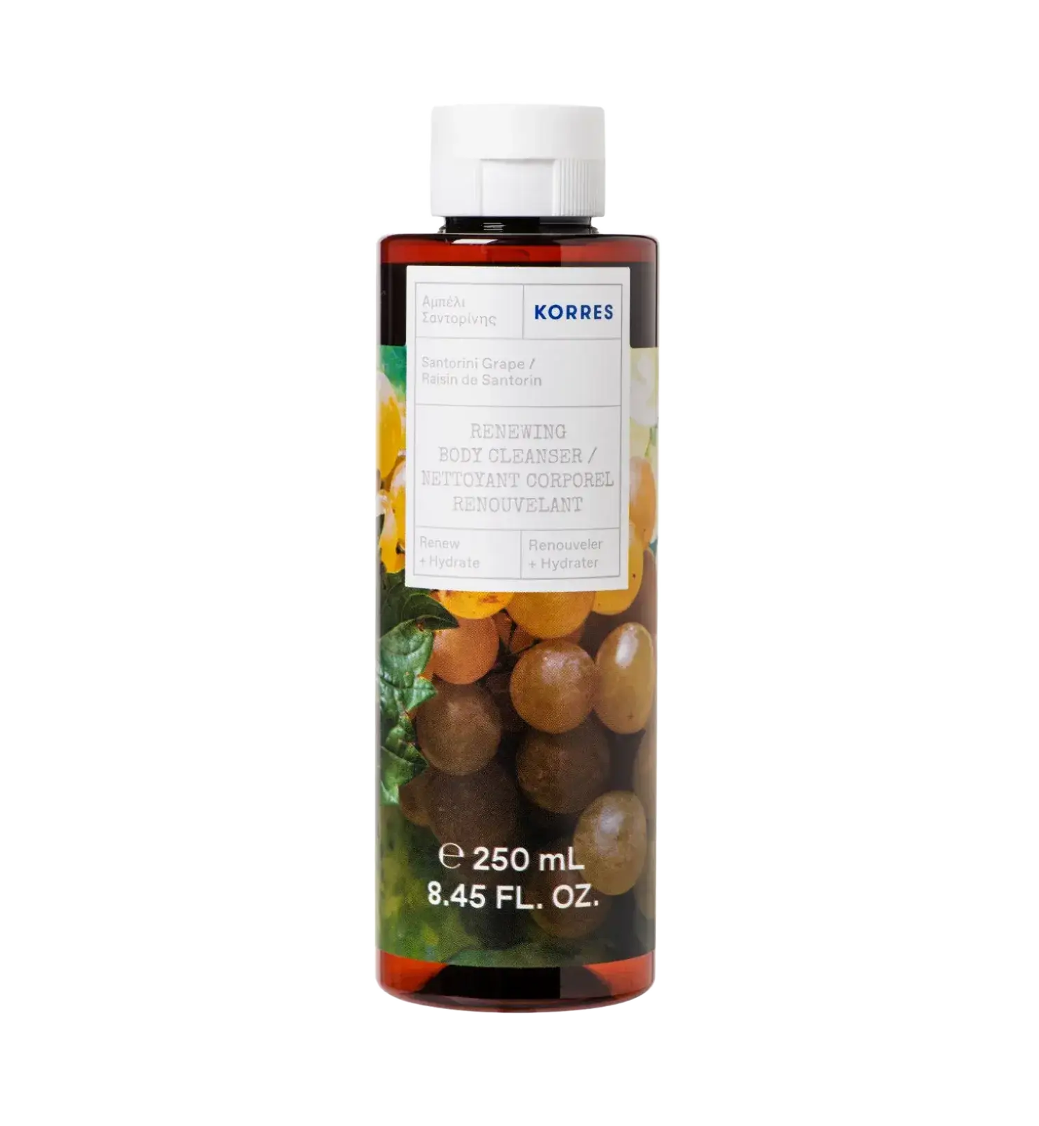 KORRES Renewing Body Cleanser Santorini Grape