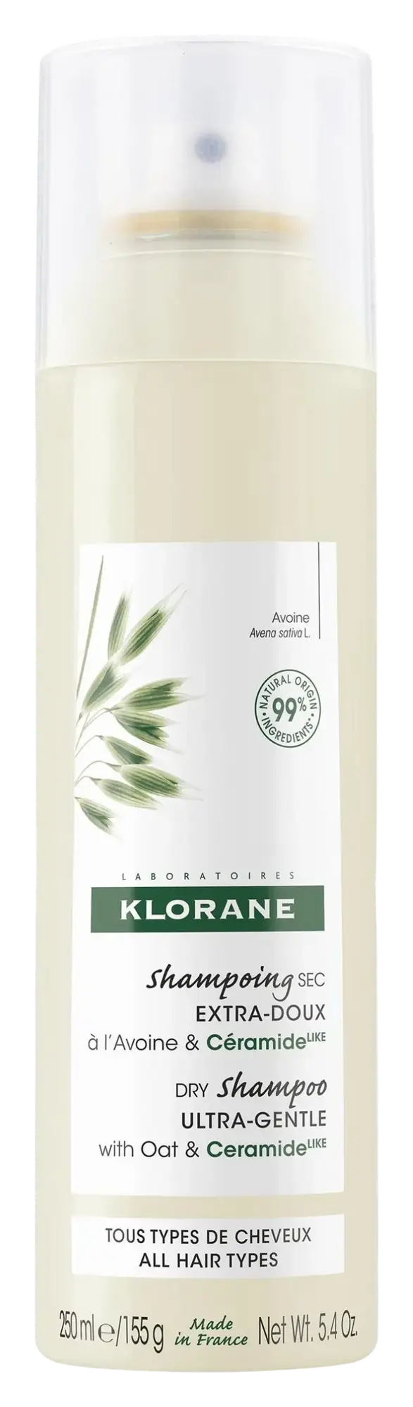 Klorane Ultra-Gentle Dry Shampoo With Oat & Ceramidelike