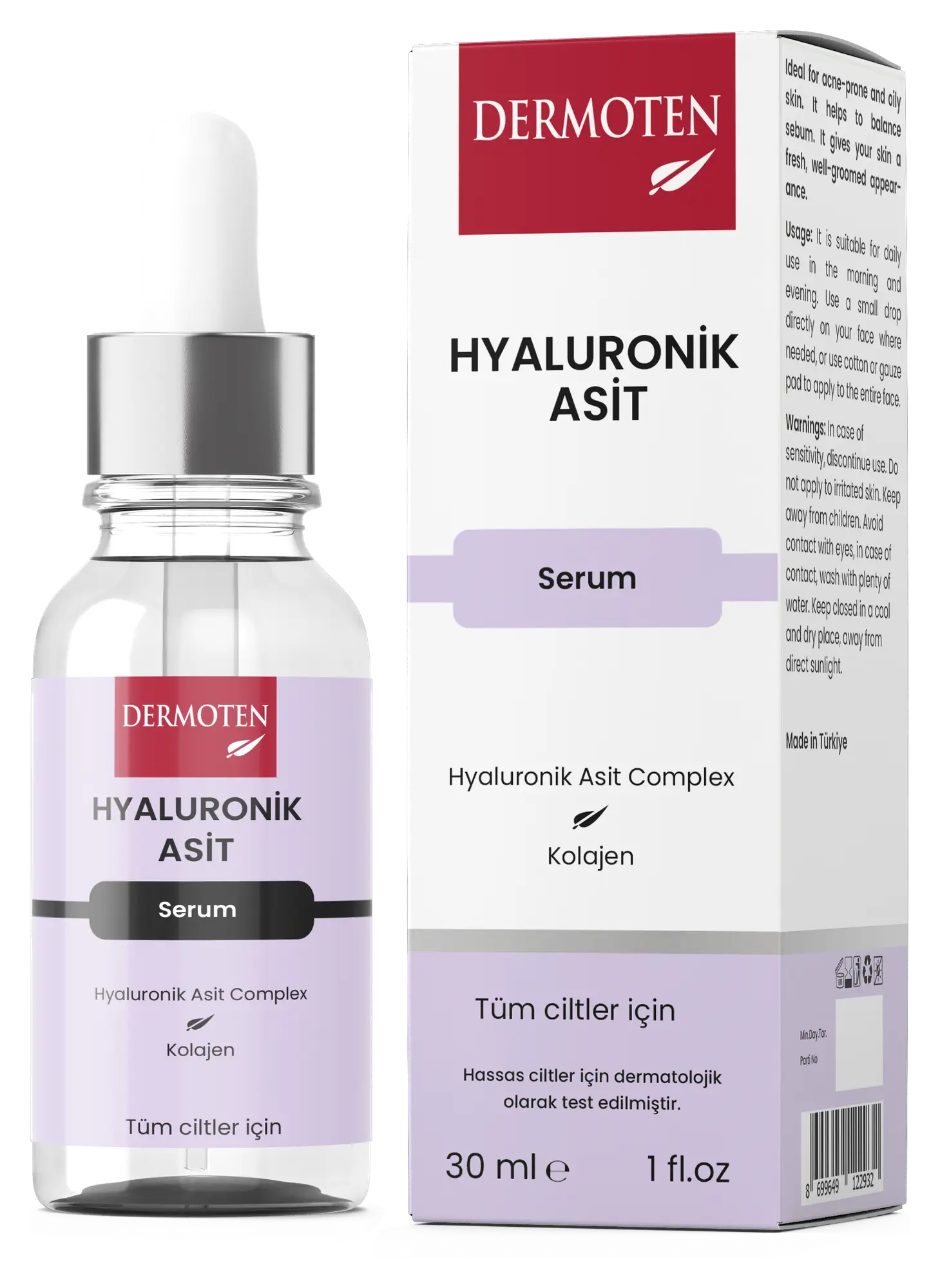 Dermoten Hyaluronic Acid Serum