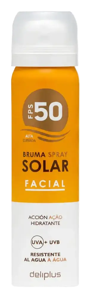 Deliplus Bruma Spray Solar Facial FPS 50