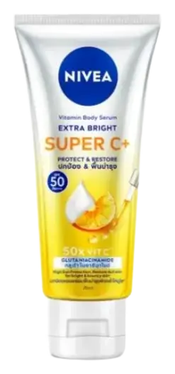 Nivea Extra Bright Super C+ Vitamin Body Serum SPF 50