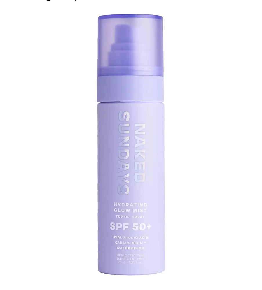 Naked Sundays SPF 50+ Hydrating Glow  Mist