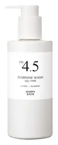 Happy Bath PH 4.5 Feminine Wash Mugwort Gel