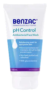 Benzac pH Control Antibacterial Facial Wash Australia
