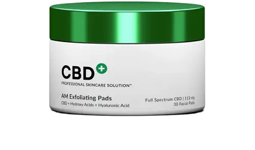 Alma CBD+ Professional Skincare Solution AM Exfoliating Pads