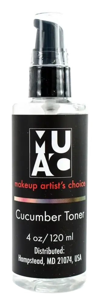 Makeup Artist's Choice Cucumber Toner - 96% Organic Content