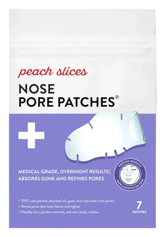 Peach Slices Nose Pore Patches
