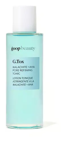 Goop Beauty G.Tox Malachite + AHA Pore Refining Tonic