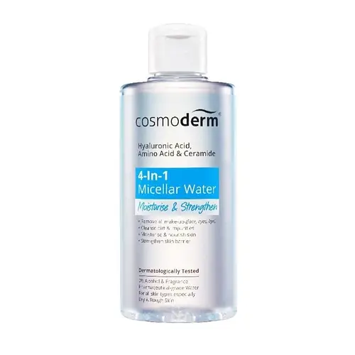 Cosmoderm 4-In-1 Micellar Water Moisturise & Strengthen