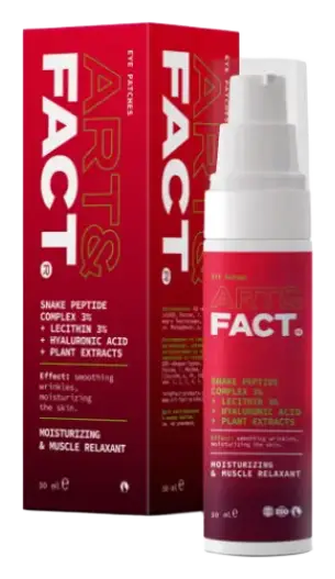 Art & Fact Snake Peptide 3% Moisturizing Eye Mask