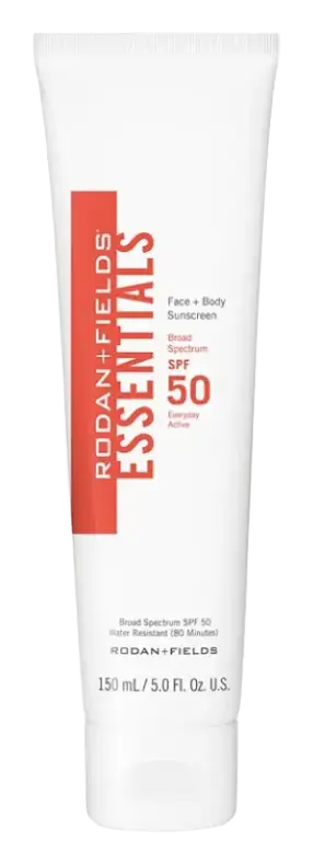 Rodan + Fields Essentials Face + Body Sunscreen Broad Spectrum SPF 50