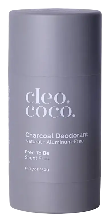 Cleo+Coco Charcoal Deodorant Unscented