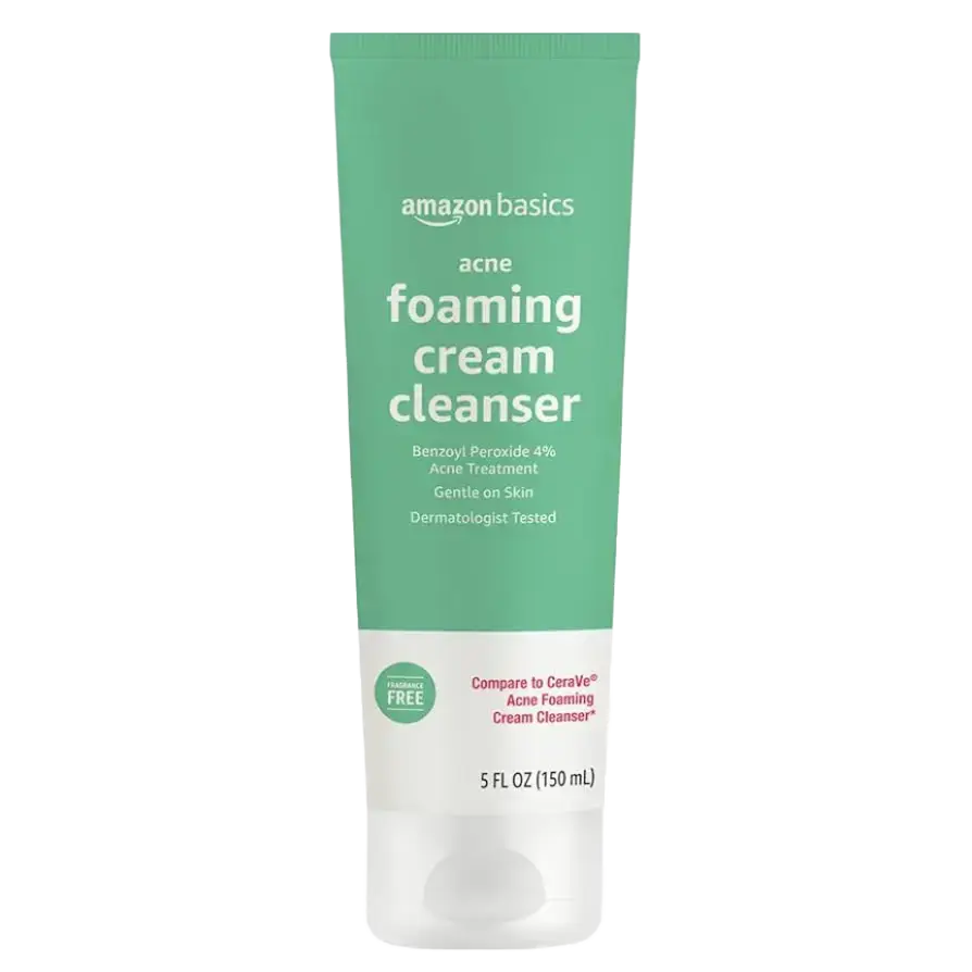 Amazon Basics Acne Foaming Cream Cleanser