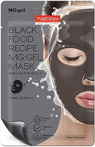 Purederm Black Food Recipe MG:Gel Mask