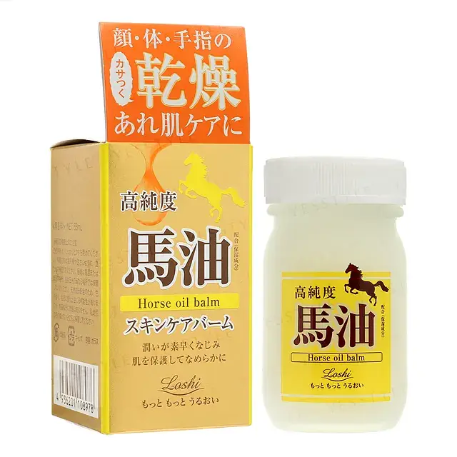 Cosmetex Roland Loshi Moist Aid Horse Oil Balm