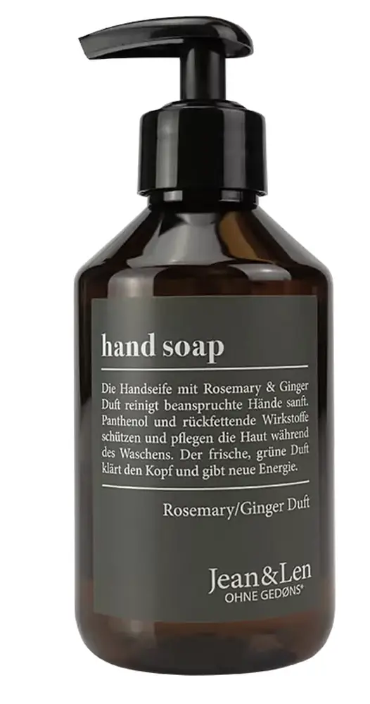 Jean&Len Hand Soap Rosemary/Ginger Duft