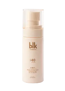 Blk Cosmetics Fresh 3in1 Makeup Setting Spray & Hydrating Mist SPF 40 UVA/UVB
