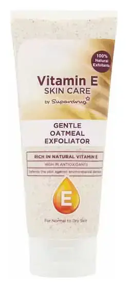Superdrug Vitamin E Gentle Oatmeal Exfoliator