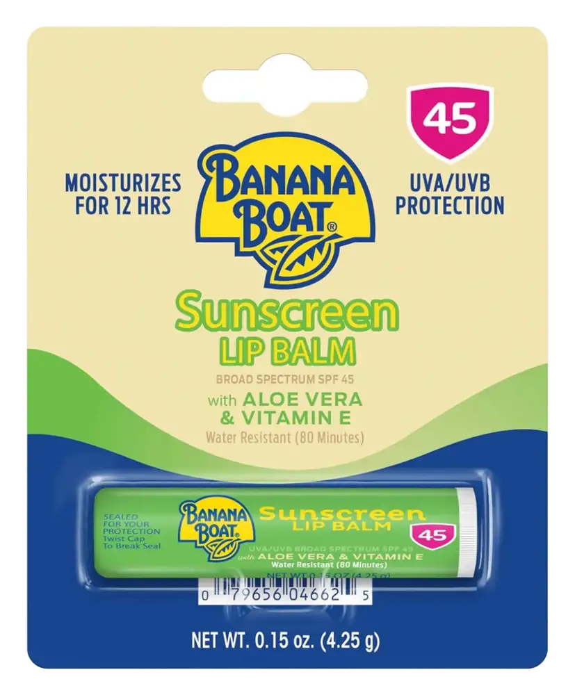 Banana Boat Aloe Vera Lip Balm SPF 45