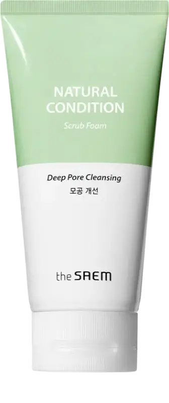 The Saem Natural Condition Scrub Foam - Deep Pore Cleansing