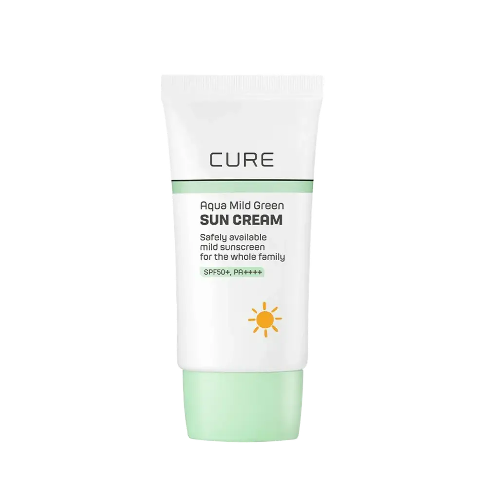 Cure Aqua Mild Green Sun Cream SPF 50+