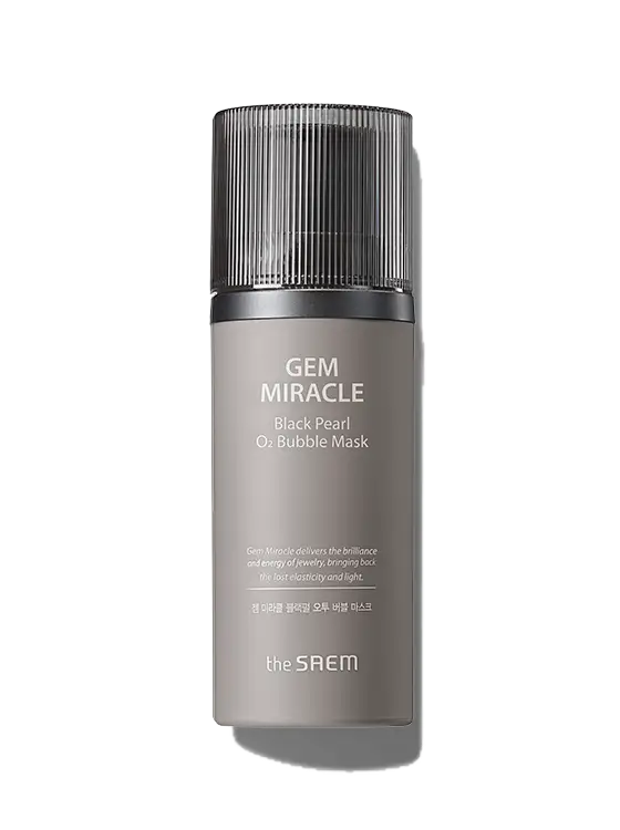 The Saem Gem Miracle Bubble Mask Black Pearl O2