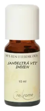 Crearome Sandelträ Vit Indien Eterisk Olja