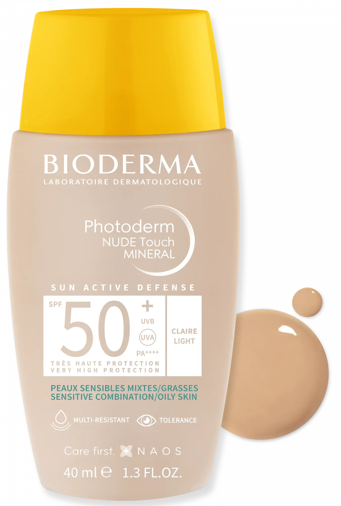 Bioderma Photoderm Nude Touch Mineral SPF 50+ Gold