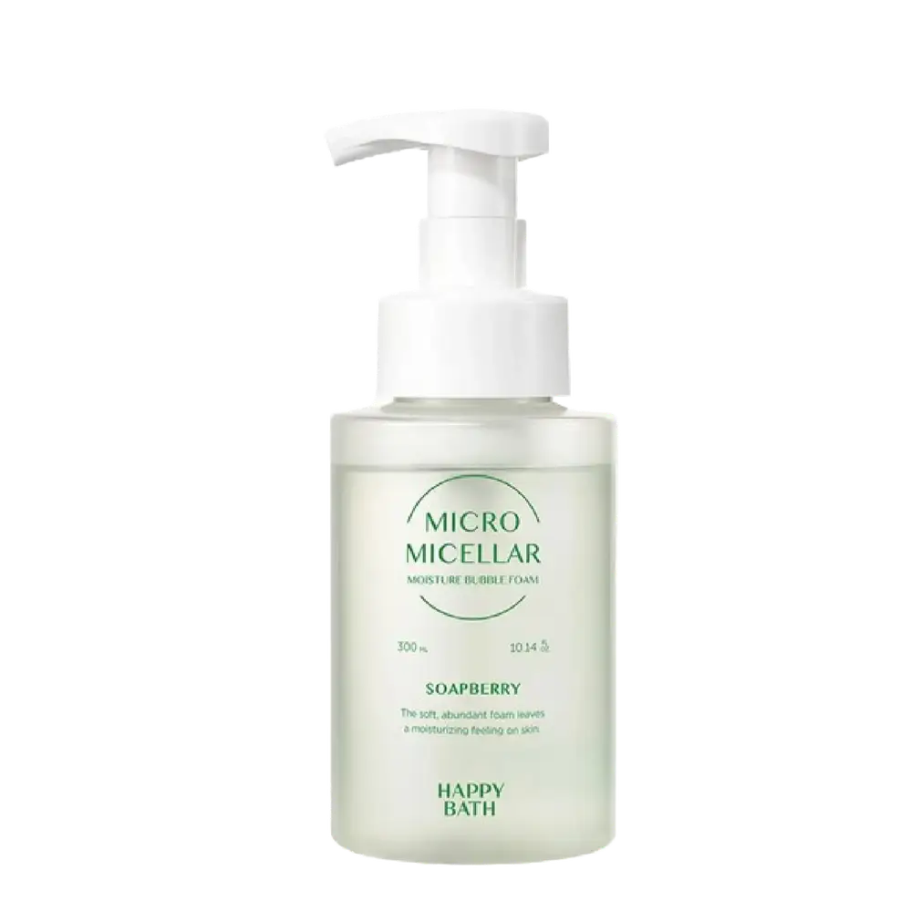 Happy Bath Micro Micellar Soapberry Bubble Foam