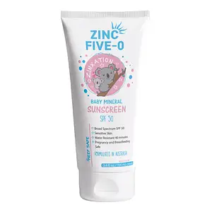 Zinc Five-0 Baby Mineral Sunscreen SPF50